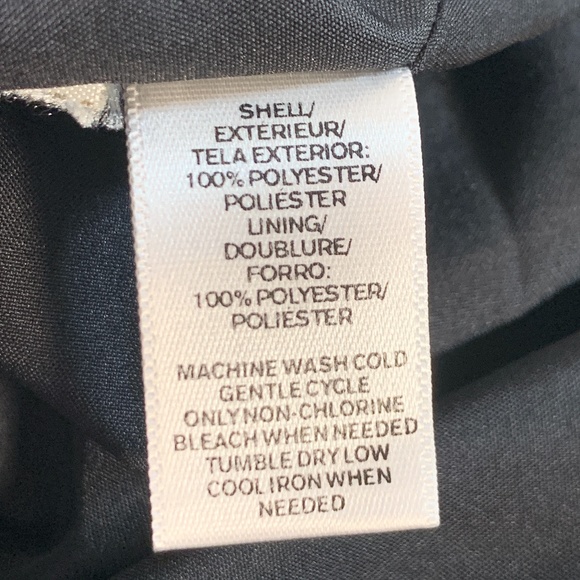 Loft women's skirt a line black blush print large - Picture 11 of 11